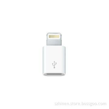 Lightning to micro USB adapter, ultra-compact